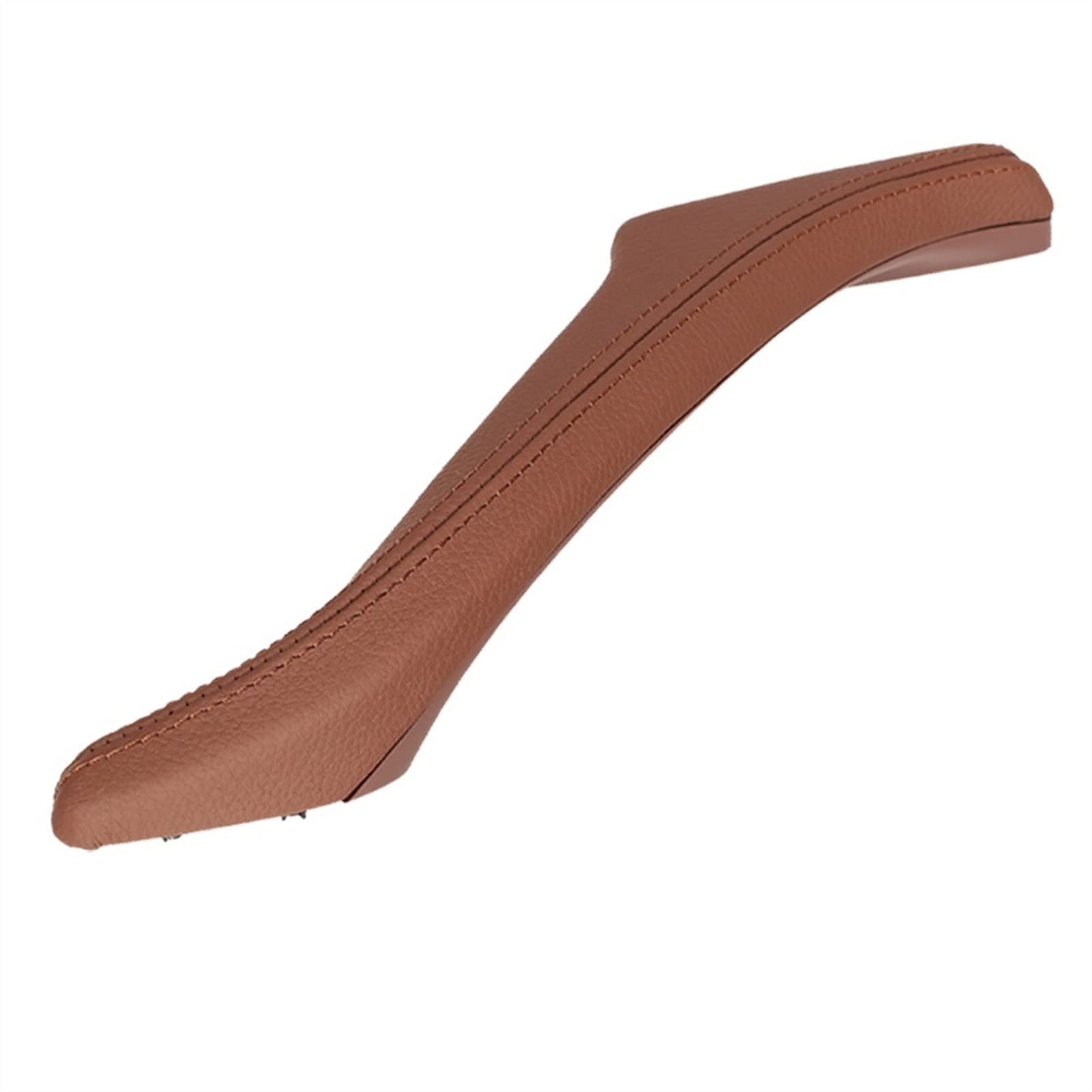 JPLZOM LHD Rechts/Links Auto Leder Innentürgriff Limousine Panel Pull Trim, for, for 5er F10 F11 F18 520i 523i 525i 528i 535i Autotürgriffabdeckung(Red-Brown-Left-LHD) von JPLZOM