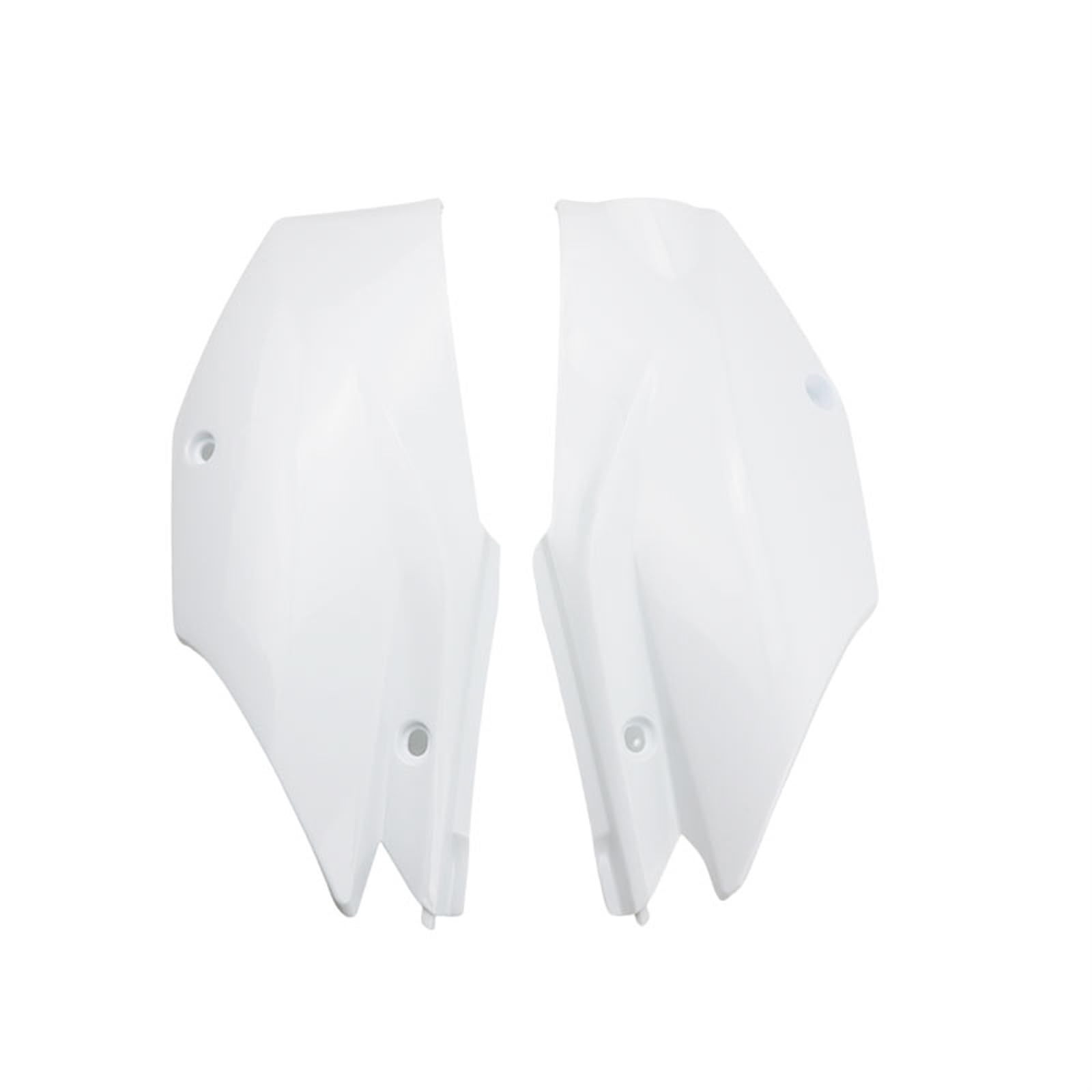 JPLZOM Pit Dirt Bike Hinten Seite Panel Links Rechts Motorrad Verkleidung Kit Kotflügel Kunststoff Universal CRF 125 CRF110 Teile Motorradverkleidungs-Kits(White) von JPLZOM