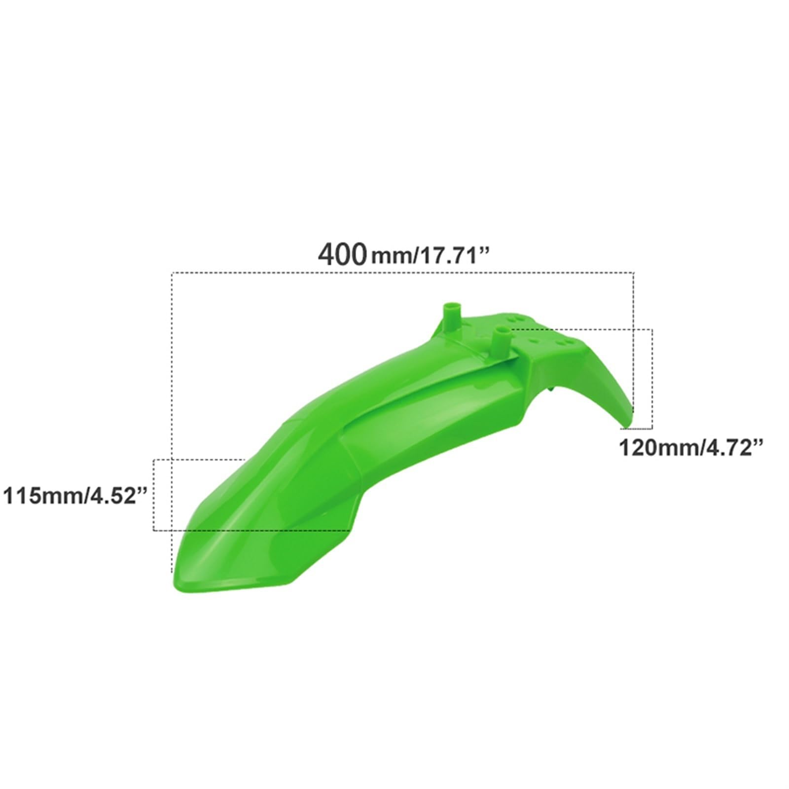 JPLZOM Vorderer Kotflügelkörpersatz KT50 2016–2019, for Mini, 2016–2019 Kotflügelverkleidung aus Kunststoff, KT 50 Kotflügel Motorradverkleidungs-Kits(Red) von JPLZOM