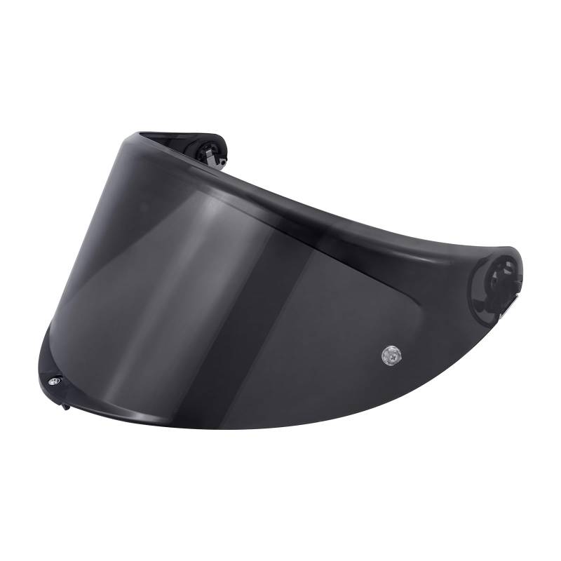 Motorradhelm Visier,Motorrad Windschutzscheibe Helm Visier für K6 K6s,Helm Visier mit Anti-Beschlag-Nagelbefestigung,Helmlinsenvisier Motorradhelm Zube（Schwarz） von JQF Gear