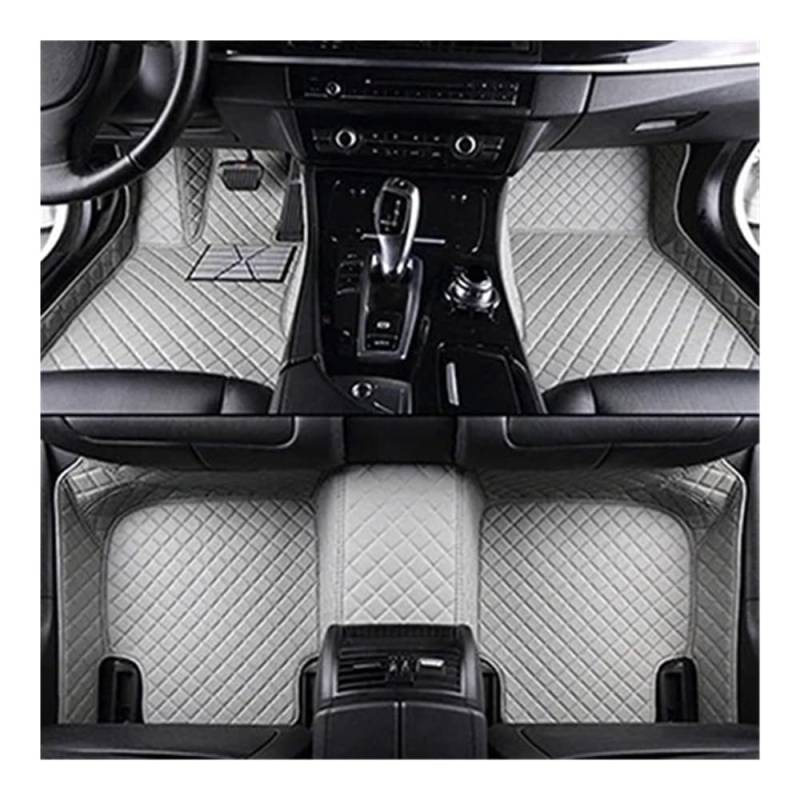 Allwetter fußmatten Auto Für 5er Für E60 2004-2010 Custom Full Coverage Auto Fußmatten Innenraum Zubehör Teppich Autoteppich Set Automatten-Set von JQIWN