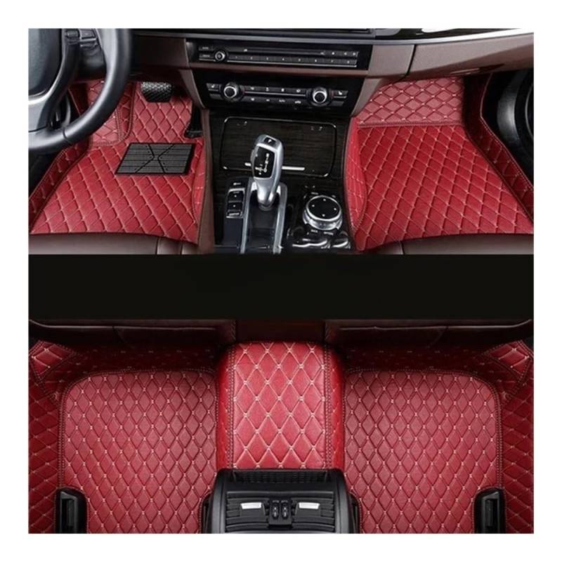 Allwetter fußmatten Auto Für Boxster 987 2004-2011 Custom Auto Fußmatten Auto Teppiche Fuß Coche Auto Boden Vorne Und Hinten Liner Teppich Zubehör Automatten-Set von JQIWN