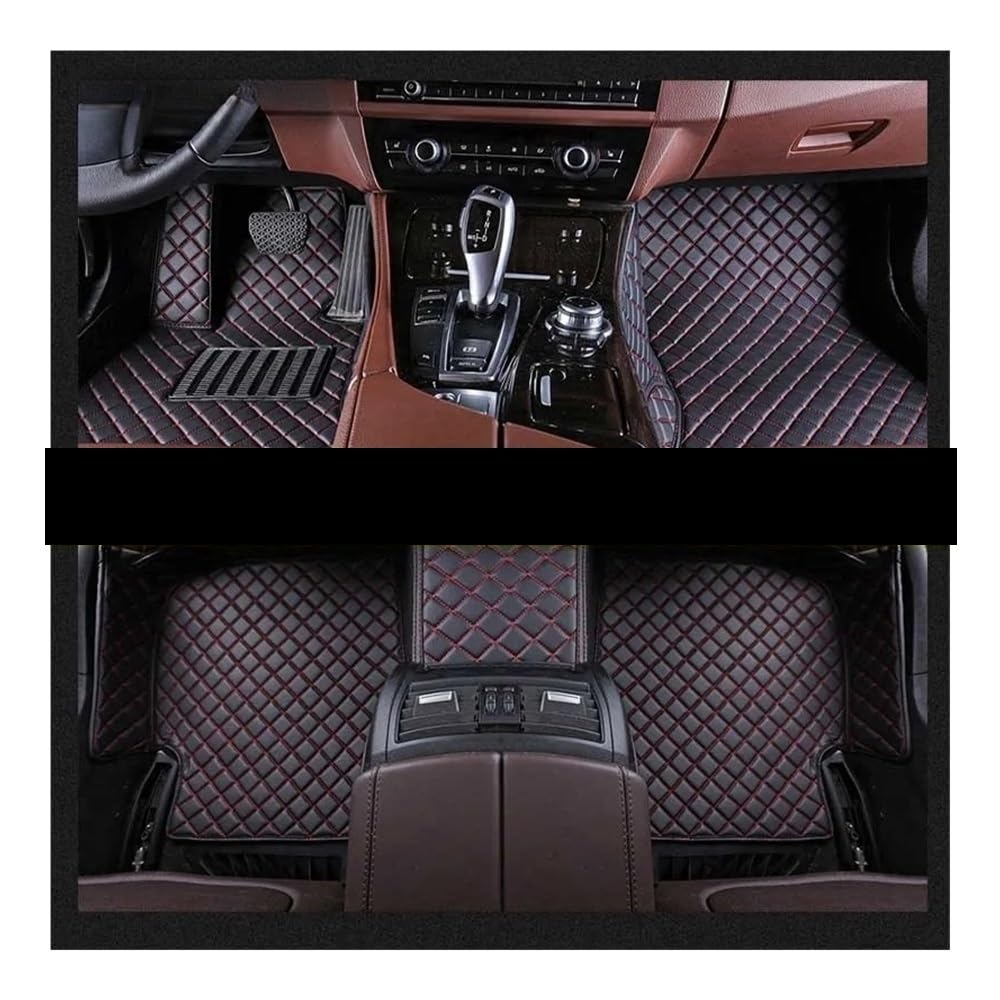 Allwetter fußmatten Auto Für Range Für Rover Für Sport 7Seats 2014 2015 2016 2017 2018 2019 2020 2021 2022 Custom Car Fußmatten Auto Teppiche Automatten-Set von JQIWN