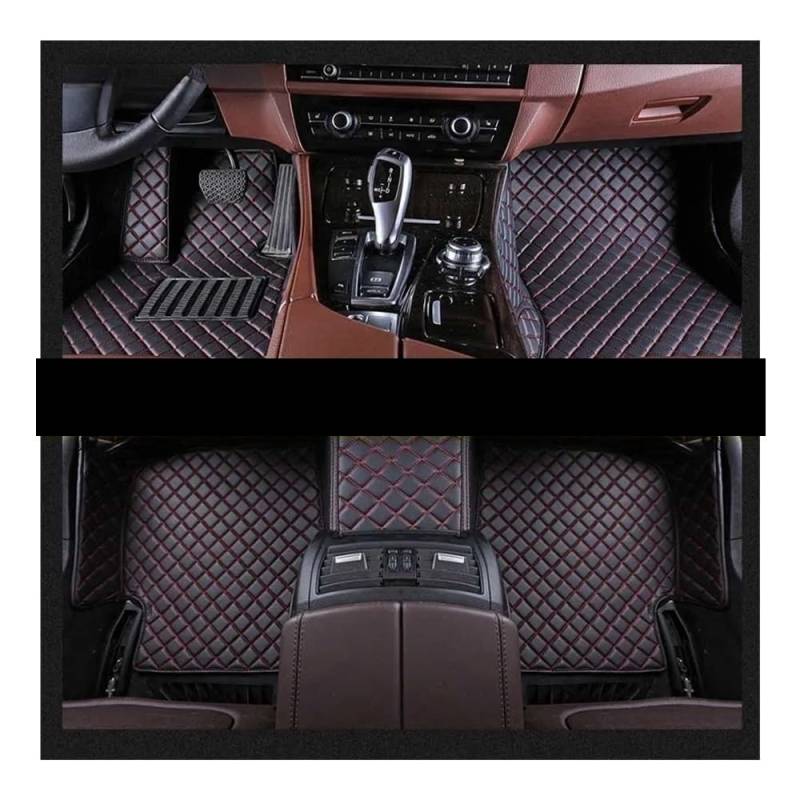 Allwetter fußmatten Auto Für Range Für Rover Für Sport 7Seats 2014 2015 2016 2017 2018 2019 2020 2021 2022 Custom Car Fußmatten Auto Teppiche Automatten-Set von JQIWN