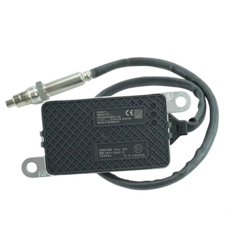 JQIWN Nox-Sensor Stickoxidsensor Für Volvo Für LKW FH FM Nox Sensor Stickoxid Sensor OE 22827993 Stickoxide Sensor 24V 5WK97371 NOx-Sensor(OE 22827993) von JQIWN