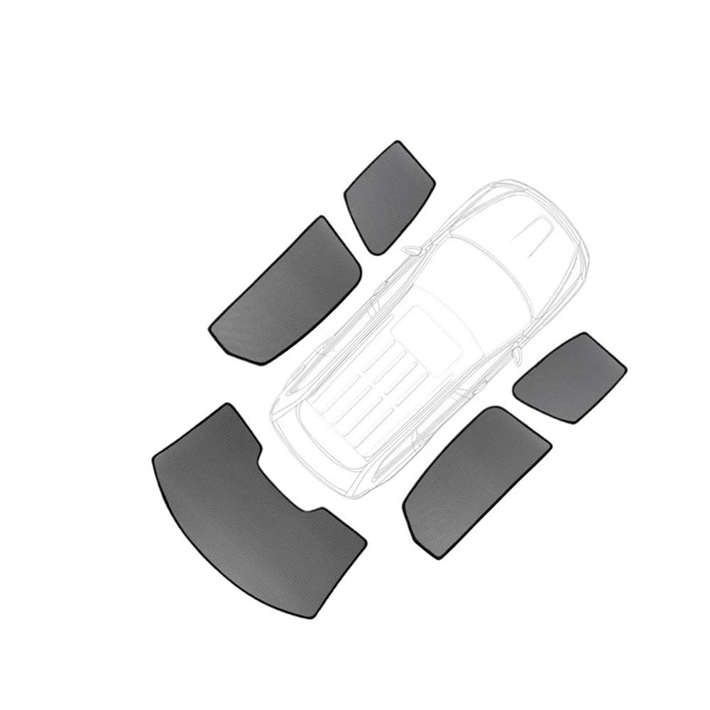 JQIWN Sonnenschirm Vorhänge Für Q7 4L 2006-2014 Auto Sonnenschutz Vorne Heckscheibe Rahmen Blind Vorhang Schutz Seite Fenster Schatten von JQIWN