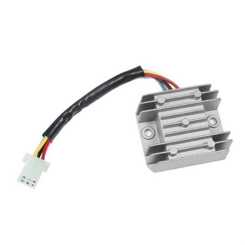 JQIWN Spannungsregler-Gleichrichter Für GY6 Für 50 80 100 125 150CC 250CC Für ATV Für Moped Motorrad Teile Spannungsreglergleichrichter(5-Wire Female Socket) von JQIWN