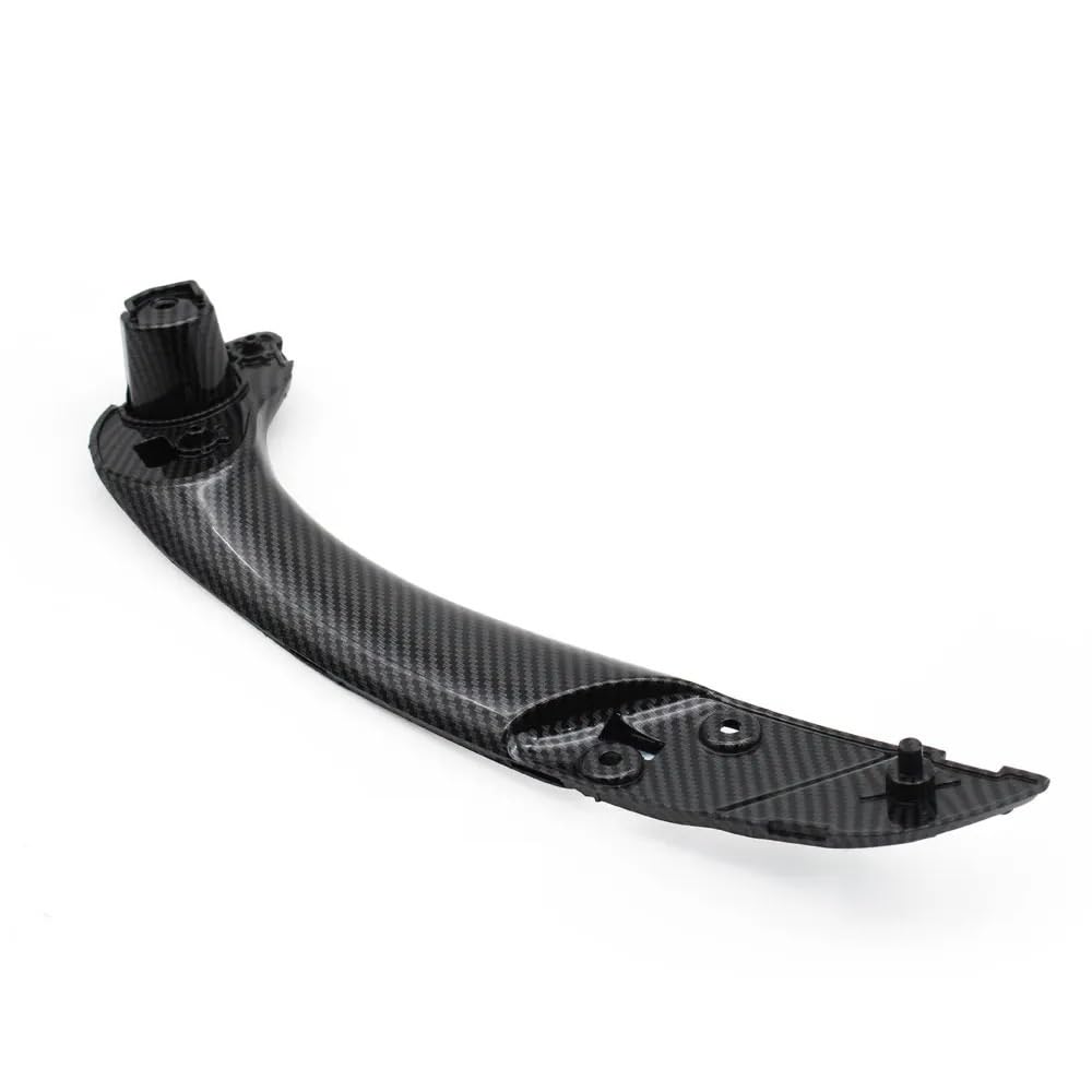 JQIWN Türgriff innen Auto Für Megane 3 Für MK3 Für Fluence 2008-2016 809540001R 809600015R Autoinnenraum-Innentürgriff-Außenabdeckung(Innerhandle Carbon L) von JQIWN