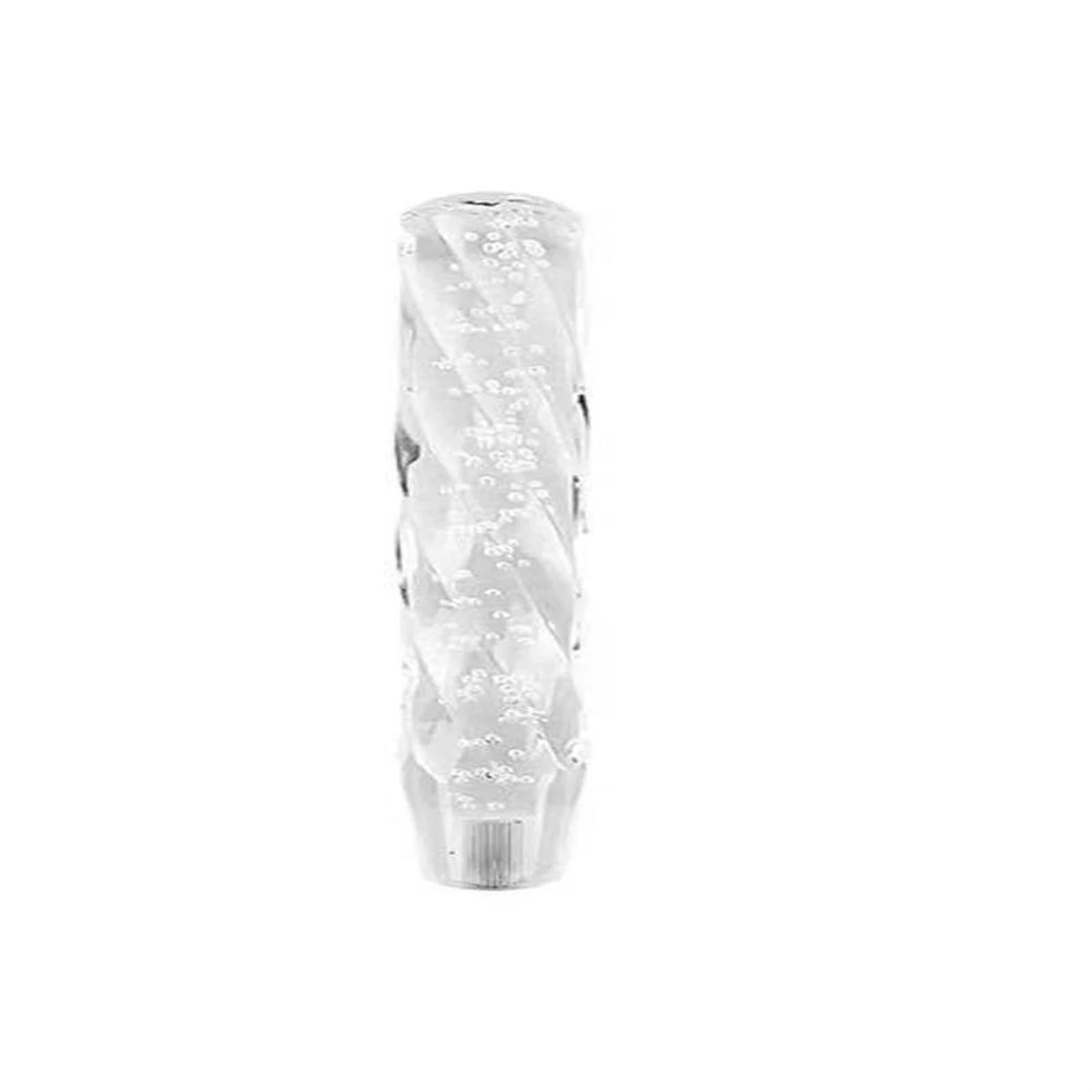 10/15 cm Auto Schaltknauf Kristall Verlängerung Adapter Automatische Getriebe Shifter Griff Transparent Kristall Mit M10 M8 2 Adapter(Clear,15cm) von JRCQSG