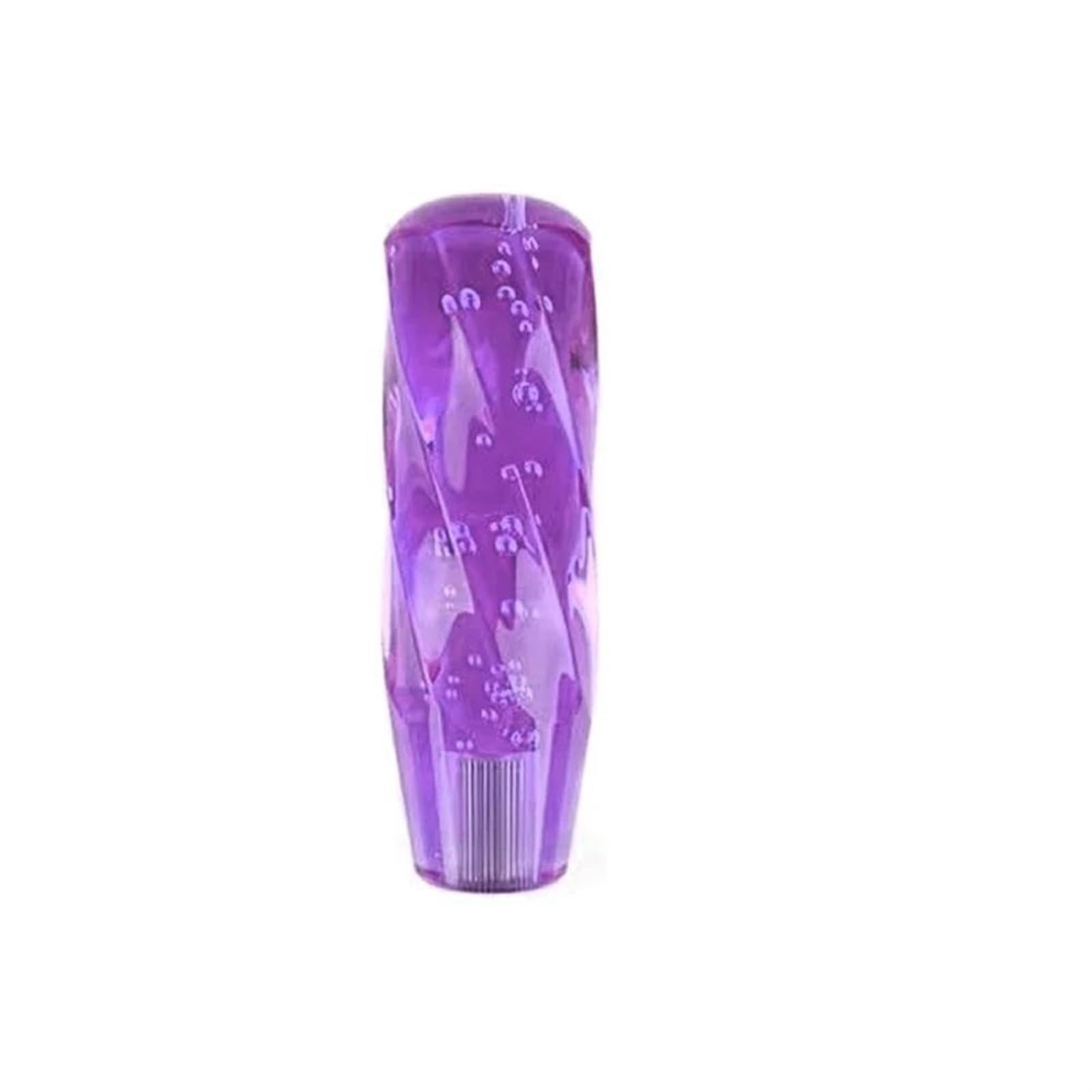 10/15 cm Auto Schaltknauf Kristall Verlängerung Adapter Automatische Getriebe Shifter Griff Transparent Kristall Mit M10 M8 2 Adapter(Purple,15cm) von JRCQSG