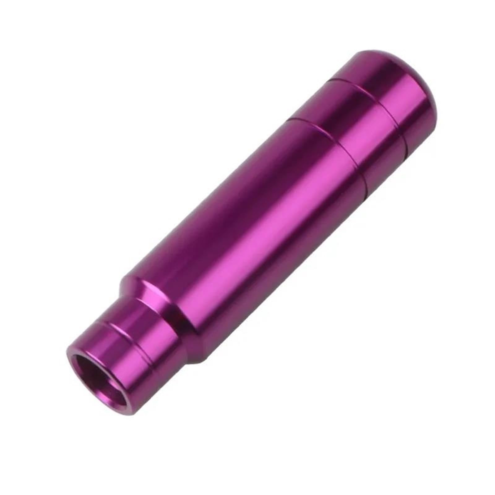 13cm Universal Aluminium Auto Schaltknauf Shifter Hebel Kopf Auto Manuelle Übertragung Mit 3 Adapter Für Mitsubishi(Purple) von JRCQSG