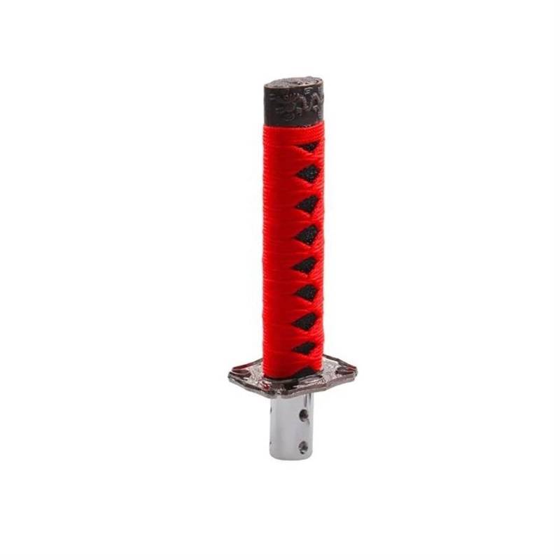 15cm Universal Samurai Schwert Schaltknauf Shifter Manua Übertragung Gearstick Für Toyota(Red with Balck) von JRCQSG