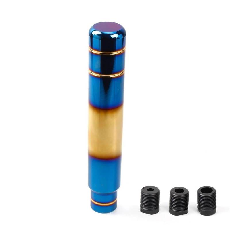 18 cm Auto Aluminium Getriebe Stick Kopf Schaltknauf Shifter Hebel Handball Für Auto Manuelle Übertragung(Burnt Blue) von JRCQSG