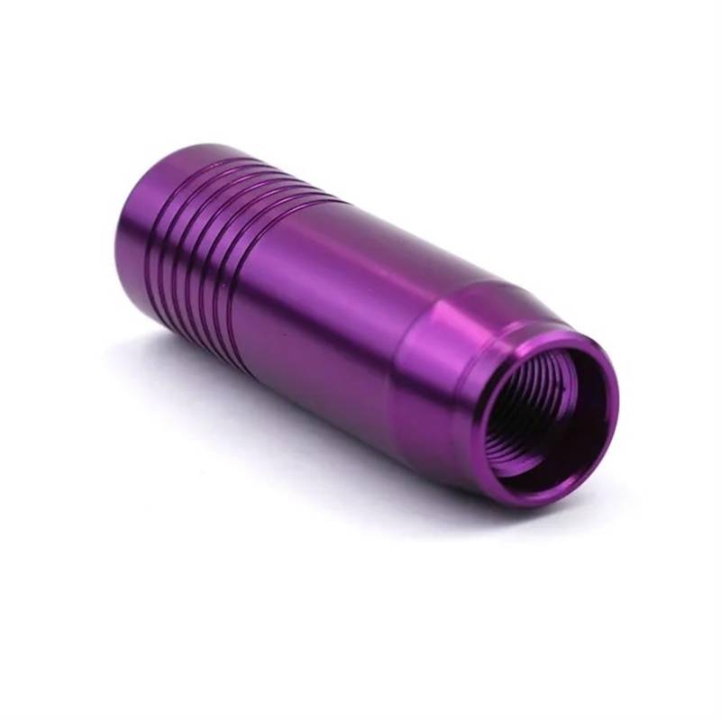 85mm Aluminium Universal Schaltknauf Stick Manuelles Auto Getriebe Schalthebelkopf(Purple) von JRCQSG