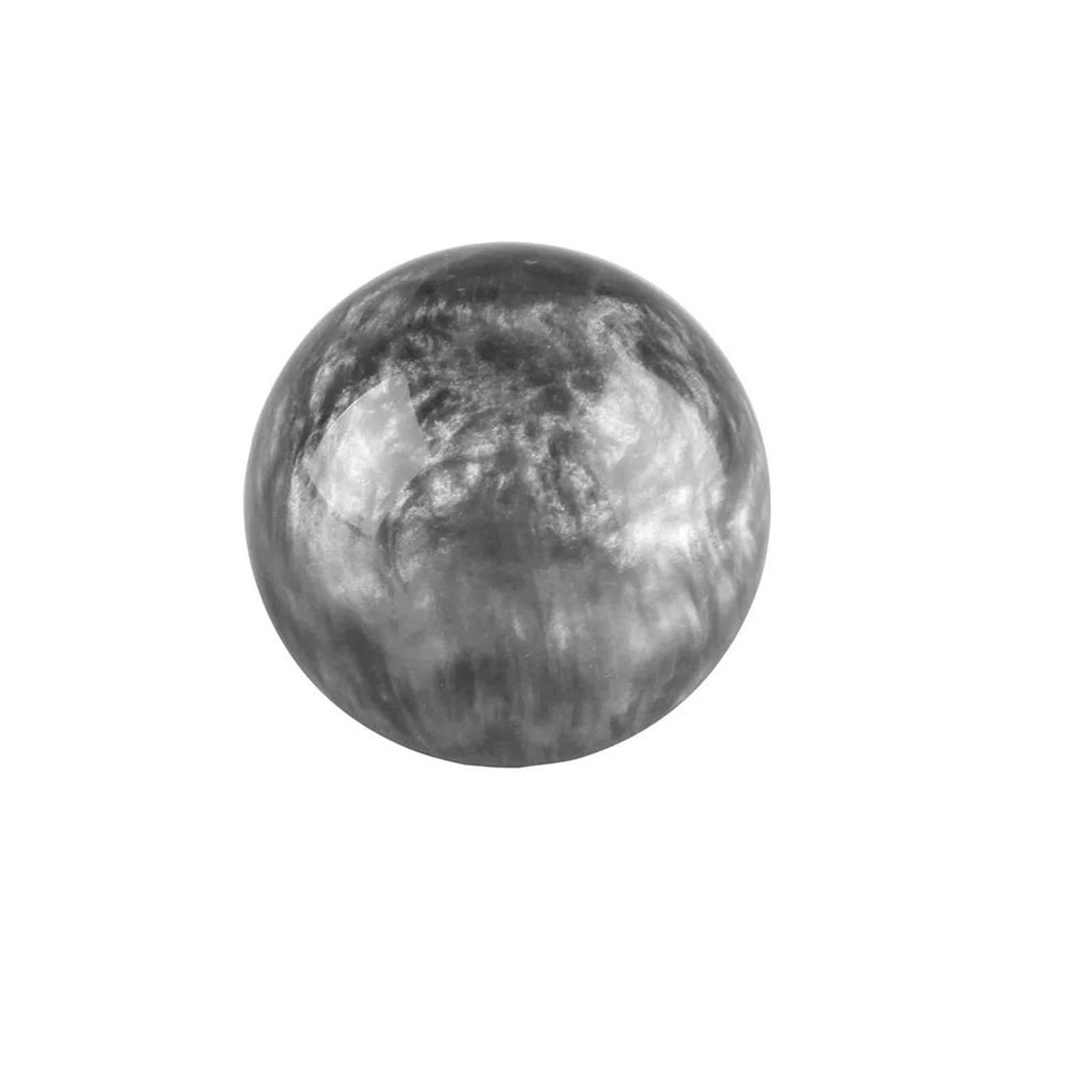 Universal Racing Marmor Runde Ball MT Manuelle Schaltknauf Für Kia Für Opel Für Golf(Gray) von JRCQSG