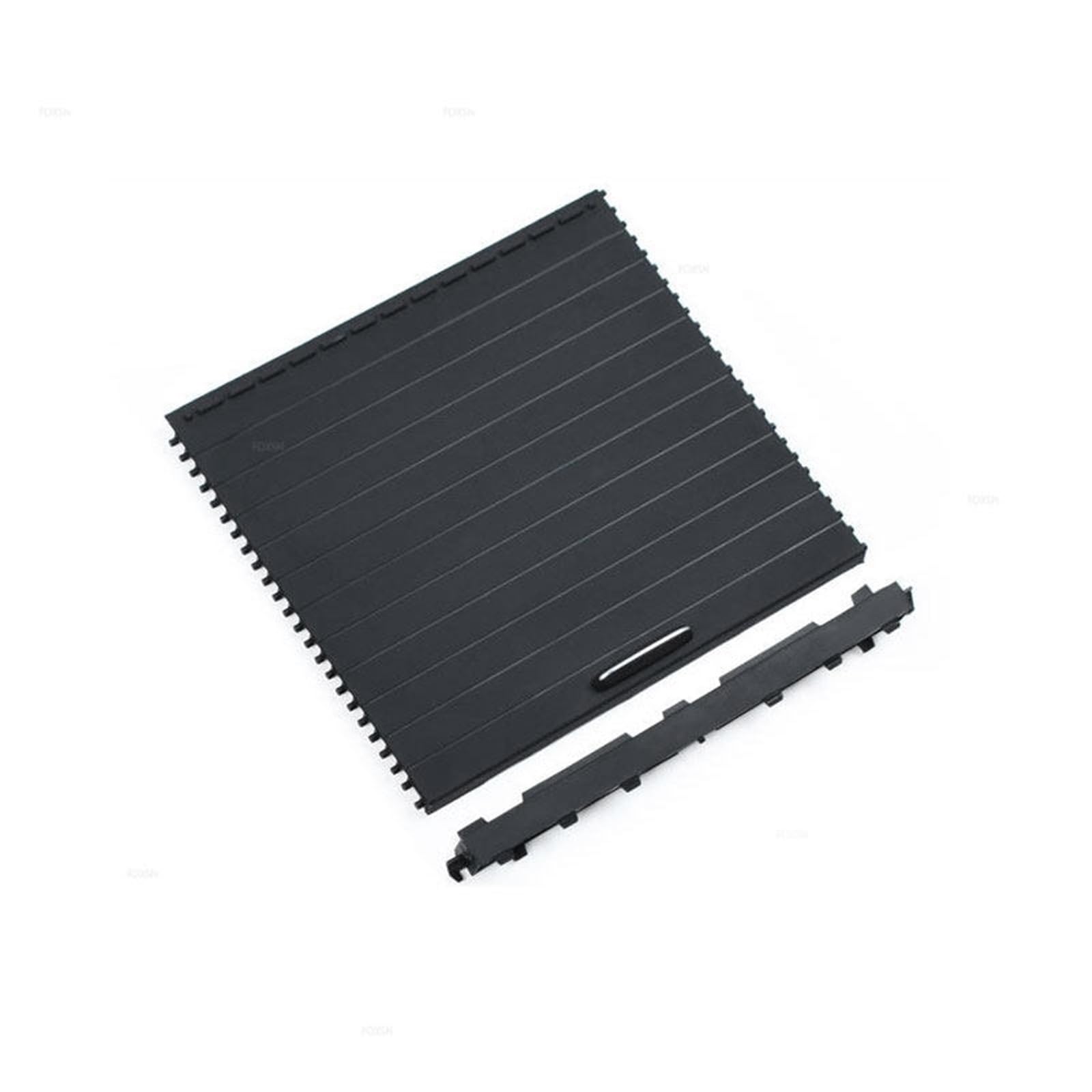 Auto Zubehör Innenraum Für Benz ML GL Für GLE Für GLS W166 W292 2012-2019 Auto Innen Zentralen Konsole Tasse Halter Shutter rutsche Rollo Abdeckung Auto Zubehör Trim(Schwarz) von JRIFNIL