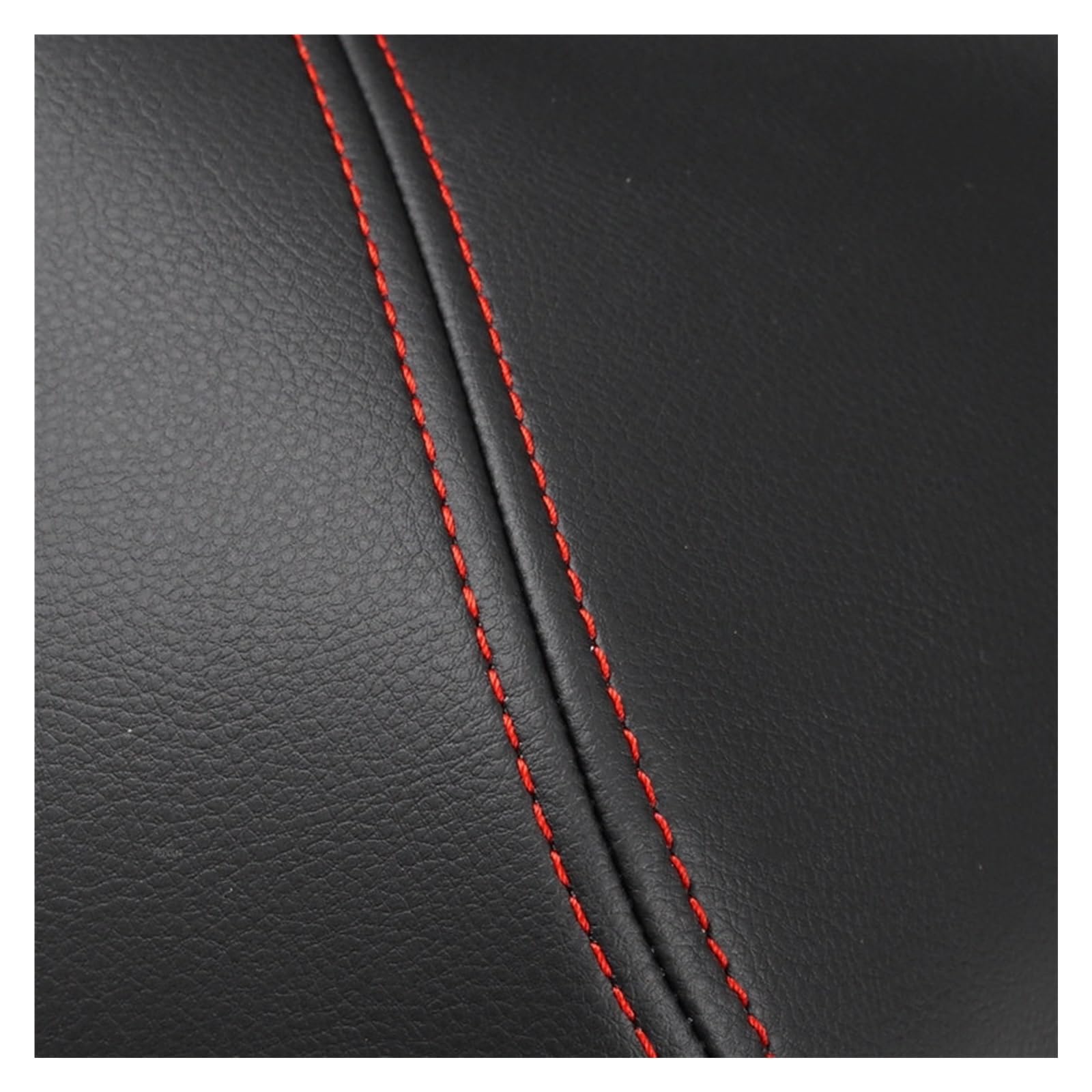 Auto Zubehör Innenraum Für Citroen C4 2006-2016 C4 Coupe 4 Stück Mikrofaser-Leder-Innentür-Armlehnen-Panel-Abdeckung Schutzverkleidung Auto Zubehör Trim(Black-red line,C4 Coupe) von JRIFNIL