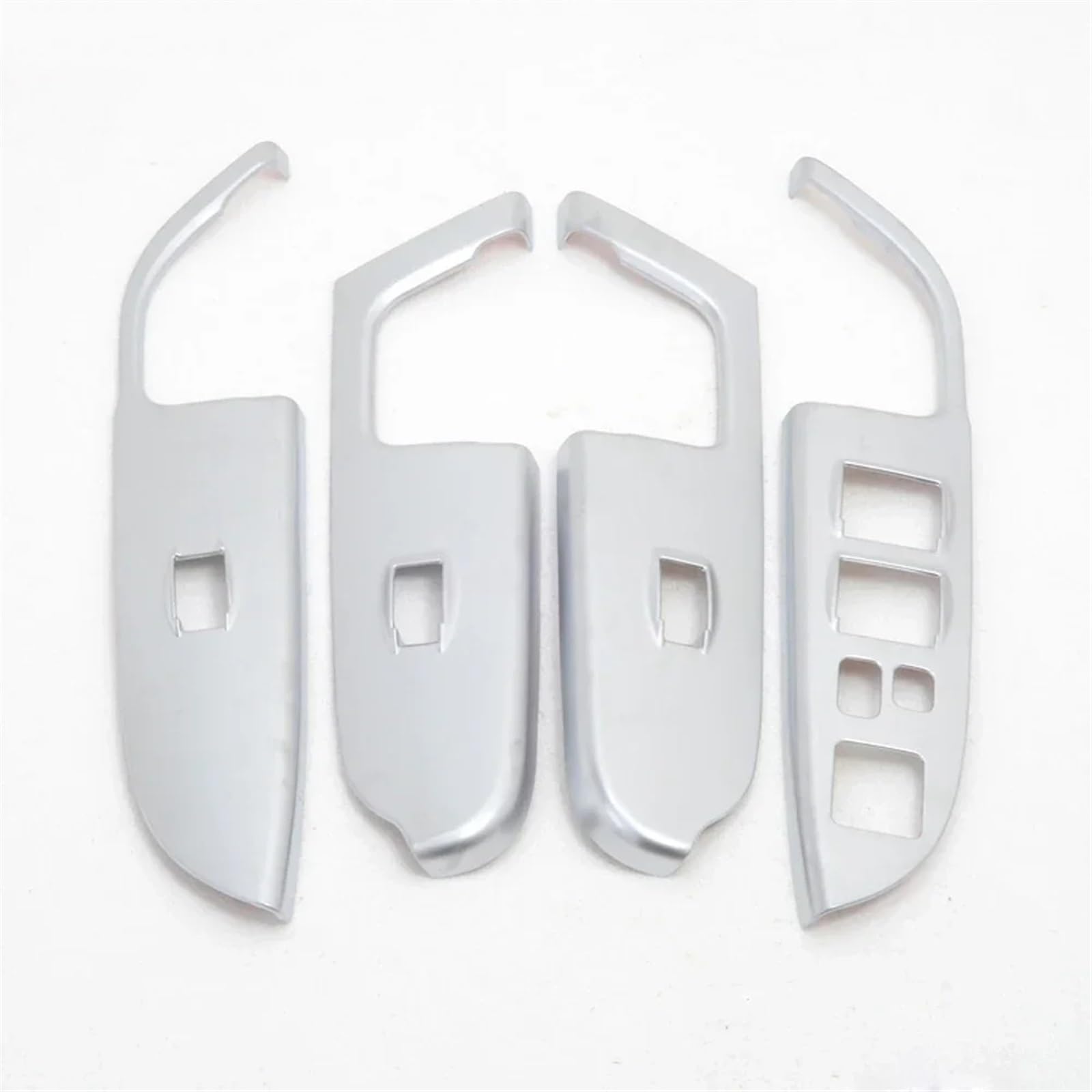 Auto Zubehör Innenraum Für Mitsubishi Für ASX 2011-2023 2024 Auto Innen Tür Armlehne Fensterheber Schalter Taste Panel Abdeckung Trim Innen Zubehör Auto Zubehör Trim(ABS Matte) von JRIFNIL