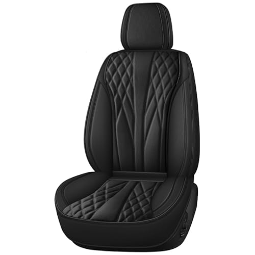 JROONR Autositzbezüge Universal passend für Hyundai Stellar/Terracan/Trajet/Tucson/Veloster/XG Wasserdicht Nappa PU Leder Sitzkissen von JROONR