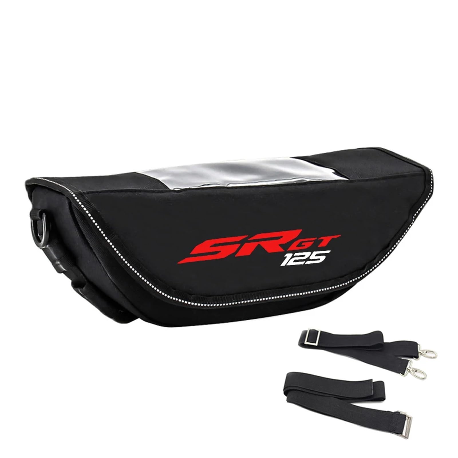 JRink Motorrad-Aufbewahrungstasche Für Aprilia SR GT 125 Motorrad-Lenkertaschen-Zubehör, Tragbare wasserdichte Handytaschen (Farbe : C) von JRink