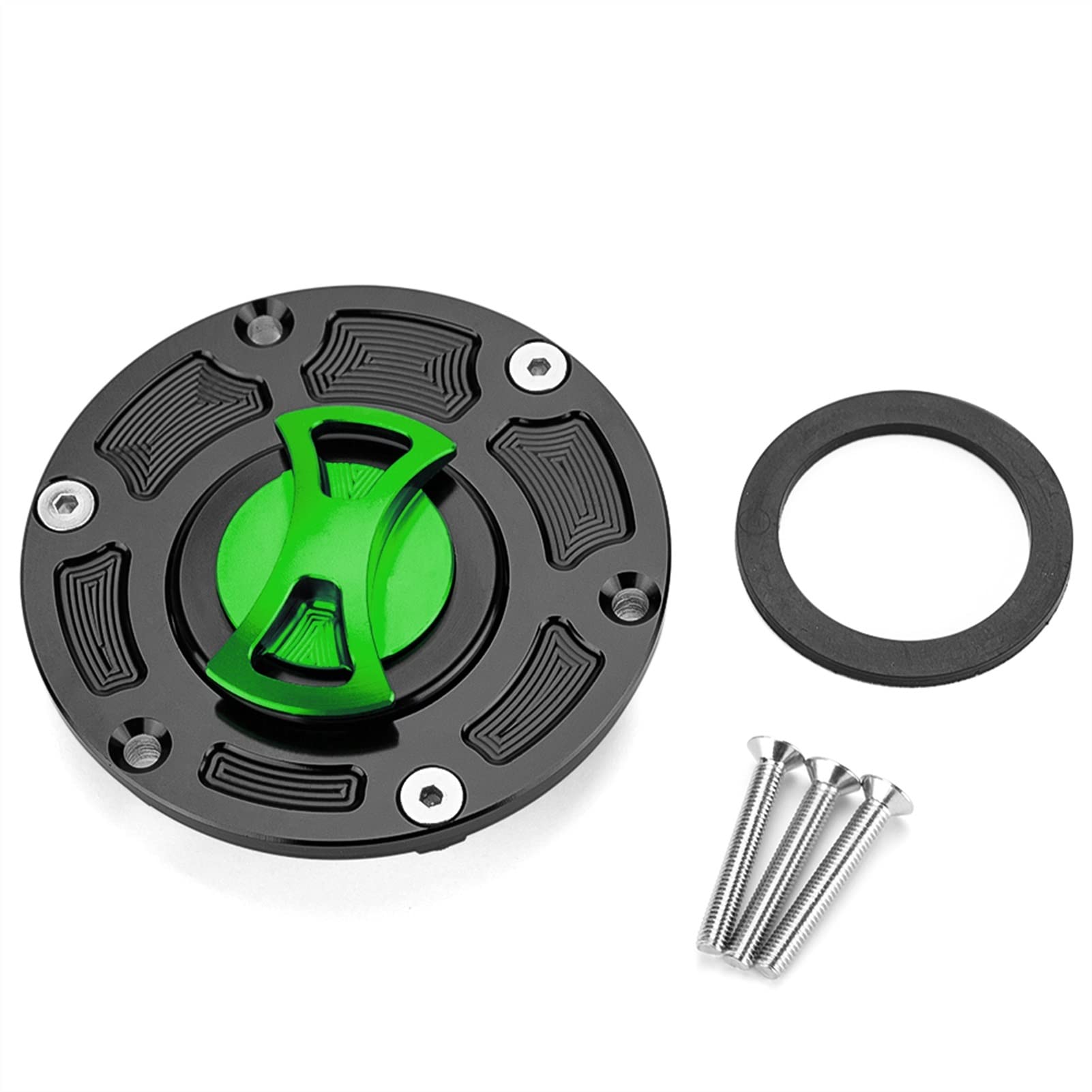 Für Ninja250 Für Ninja300 Motorradteile CNC Aluminium Tankdeckel Für K&awasaki Für Ninja 250 Für Ninja 300 Öldeckel Dekoration Zubehör Dekoration von JSDHFQ