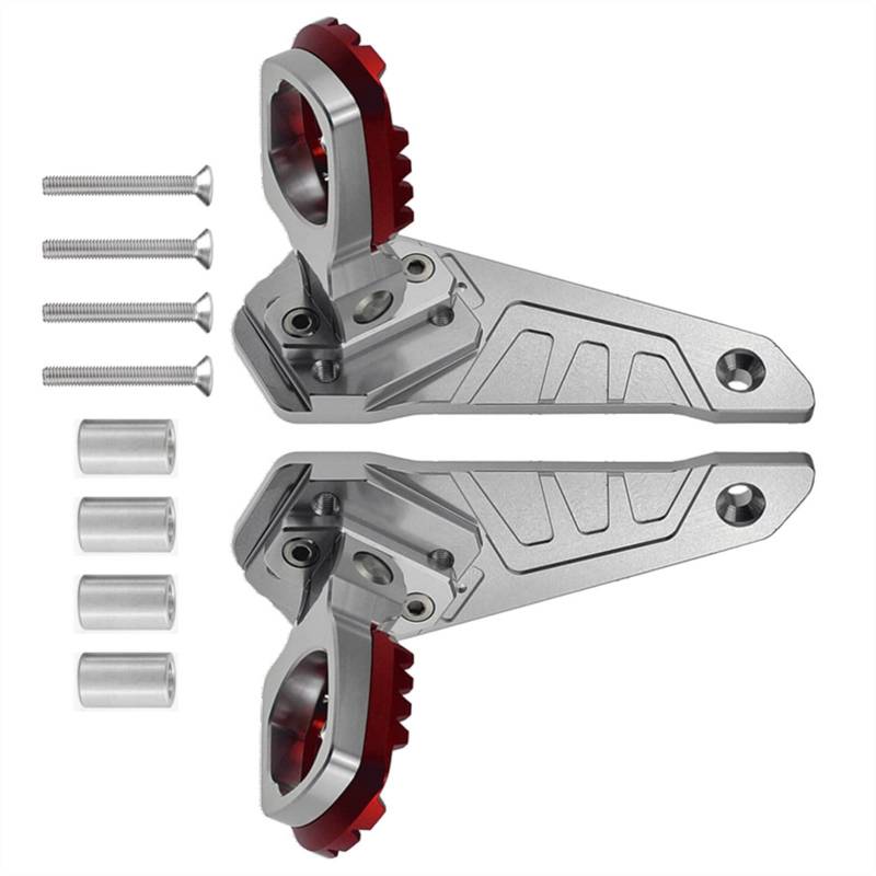 Für XADV X-adv 750 XADV750 2021 Aluminiumlegierung Motorrad Hinteres Pedal Fußständer Klappbare Fußrasten Sozius Fußrasten Dekoration von JSDHFQ