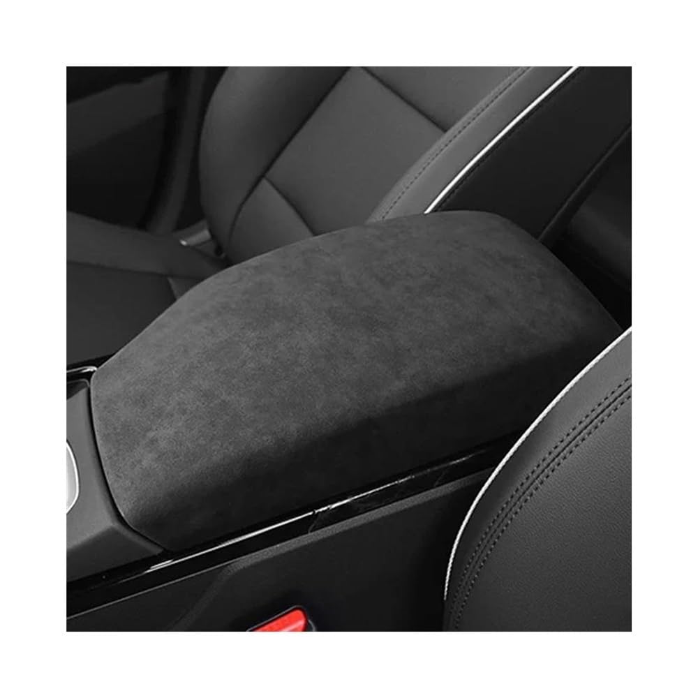 Auto-Mittelkonsolenarmlehne Auto Armlehne Lagerung Box Panel Pad Abdeckung Center Konsole Box Deckel Innen Trim Für Hyundai Für Tucson 2019 2021 2022 2023 Ablagefach Mittelkonsole(19 Black) von JSFRBMA