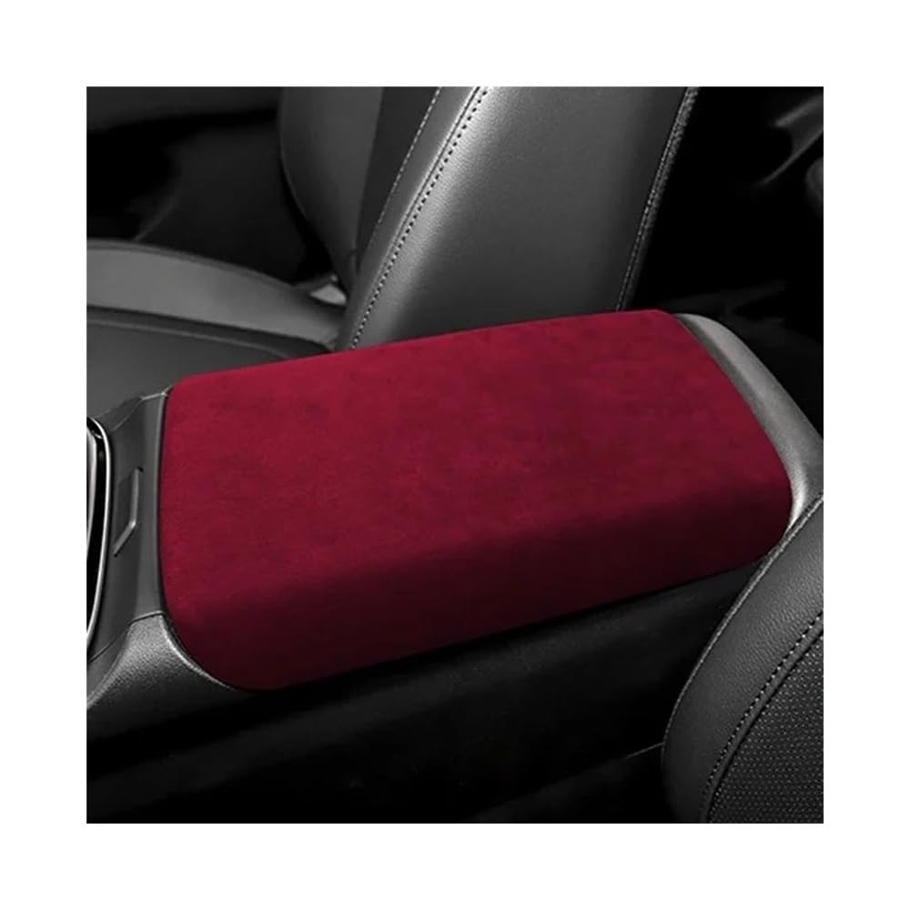 Auto-Mittelkonsolenarmlehne Auto Armlehne Lagerung Box Panel Pad Abdeckung Center Konsole Box Deckel Innen Trim Für Hyundai Für Tucson 2019 2021 2022 2023 Ablagefach Mittelkonsole(20-IN Winered) von JSFRBMA