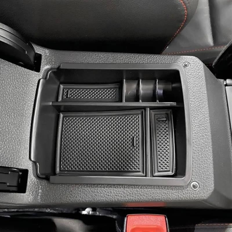 Auto-Mittelkonsolenarmlehne Container Handschuh Organizer Fall Auto Armlehne Zentrum Speicher Box Für Golf 7 MK7 VII 5G GT IR 2014 2015 2016 2017 LHD Ablagefach Mittelkonsole von JSFRBMA