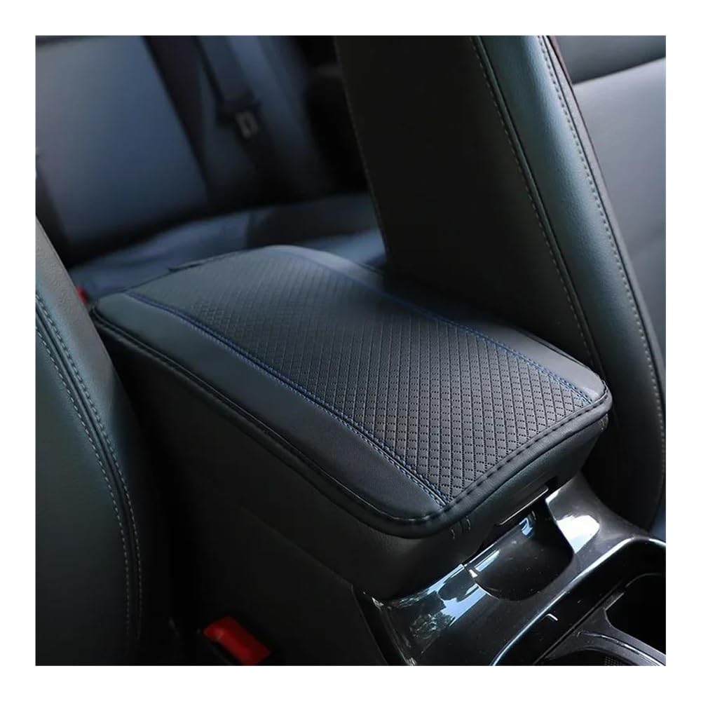 Auto-Mittelkonsolenarmlehne Universal Car Center Console Box Pad Protector Armlehne Pad Abdeckung Nicht-slip Weiche Faser Leder Auto Dekoration Styling Armlehne Ablagefach Mittelkonsole(09) von JSFRBMA