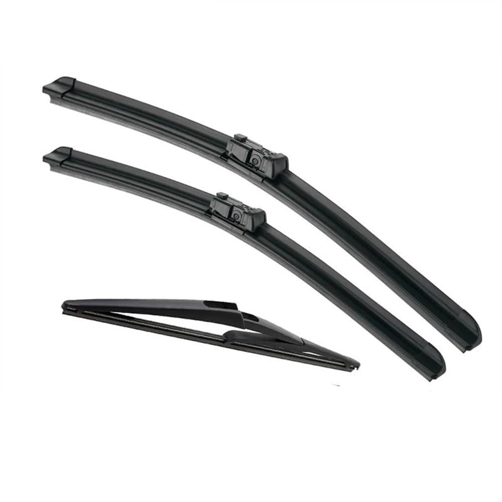 Auto Scheibenwischer 30 "+ 26" + 12 "vorne Und Hinten Wischer Windschutzscheibe Blades Set Für Peugeot 308 T7 Fließheck 2007-2013 Windschutzscheibe Front Fenster Ersatzwischblätter(Left-hand drive) von JSFRBMA