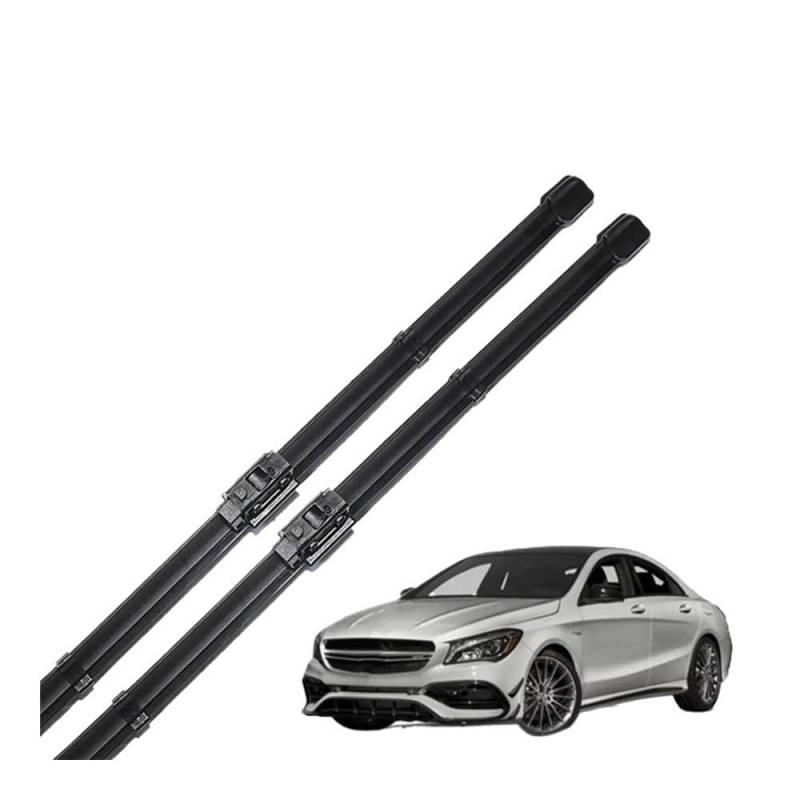 Auto Scheibenwischer Auto-Scheibenwischerblatt Für CLA C117 W117 2016~2019 AMG CLA45 CLA180 CLA200 CLA220 CLA250 Wischer Autozubehör Ersatzwischblätter von JSFRBMA