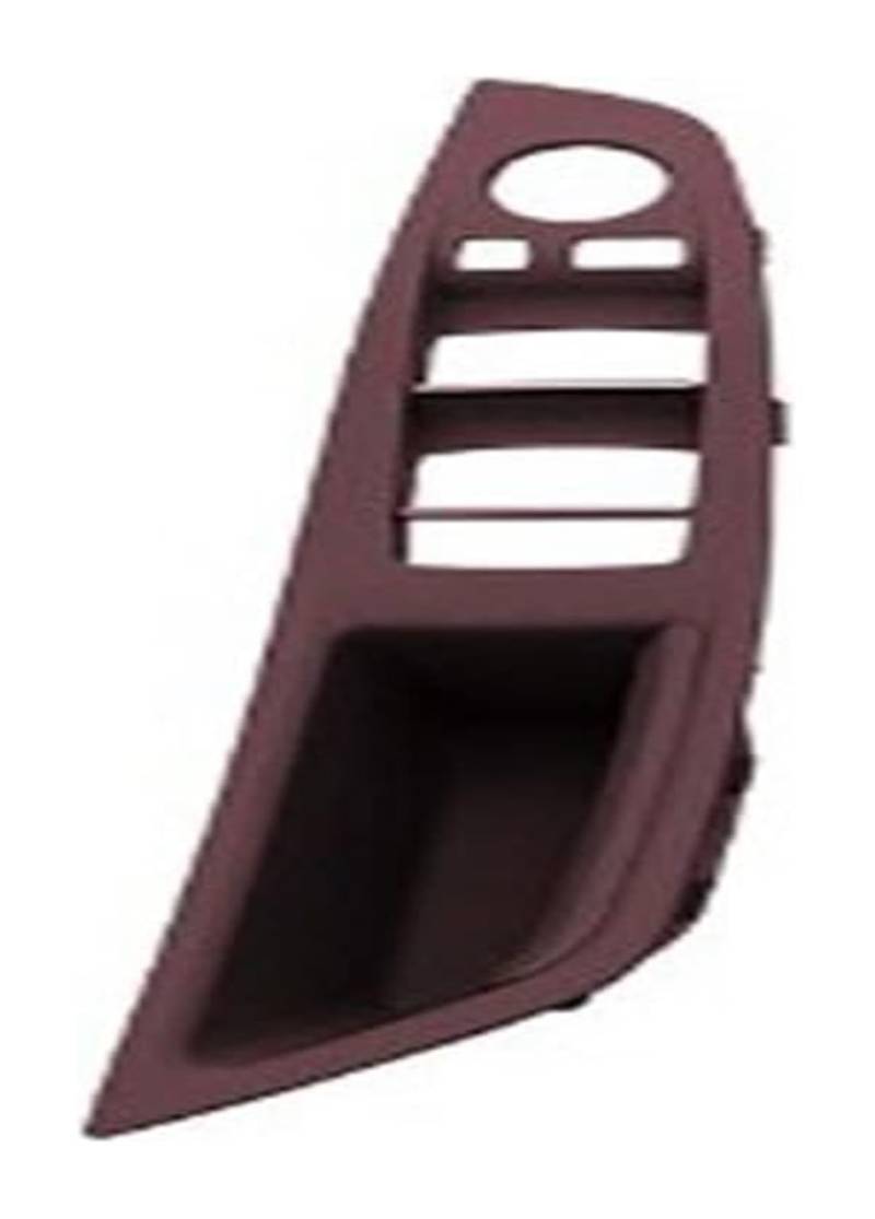 Türgriffs Aufbewahrungsbox Für B&MW 5 Series F10 F11 F18 520 523 525 528 530 2010–2017 LHD Fahrer-Innentürgriff-Panel-Abdeckungsverkleidung(Wine Red,1pc) von JSRVQKMS