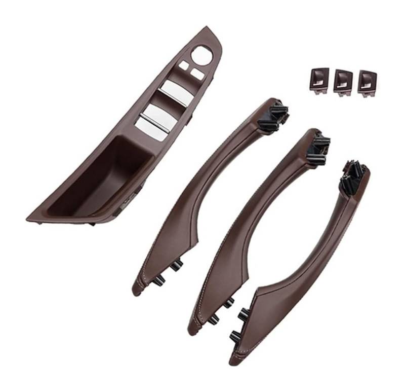 Türgriffs Aufbewahrungsbox Für B&MW 5 Series F10 F11 F18 520i 525i 528i 530i 2010–2017 LHD Armlehne Innentürgriff Montage Panel Pull Trim(Mocha) von JSRVQKMS