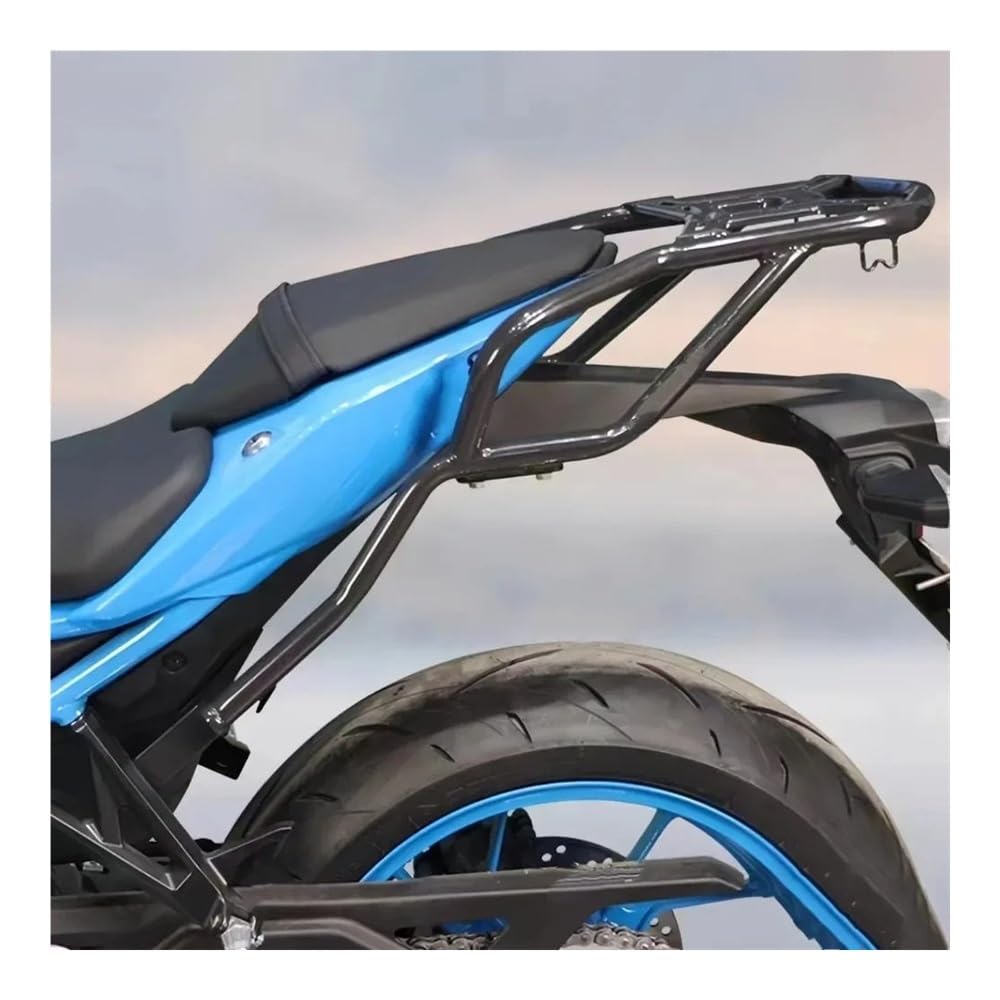 Motorrad Heckgepäckträger Für GSX-8S GSX8S Motorrad Hinten Gepäck Rack Träger Top Box Halter Unterstützung Hinten Armlehne Reitstock von JSTVCUI