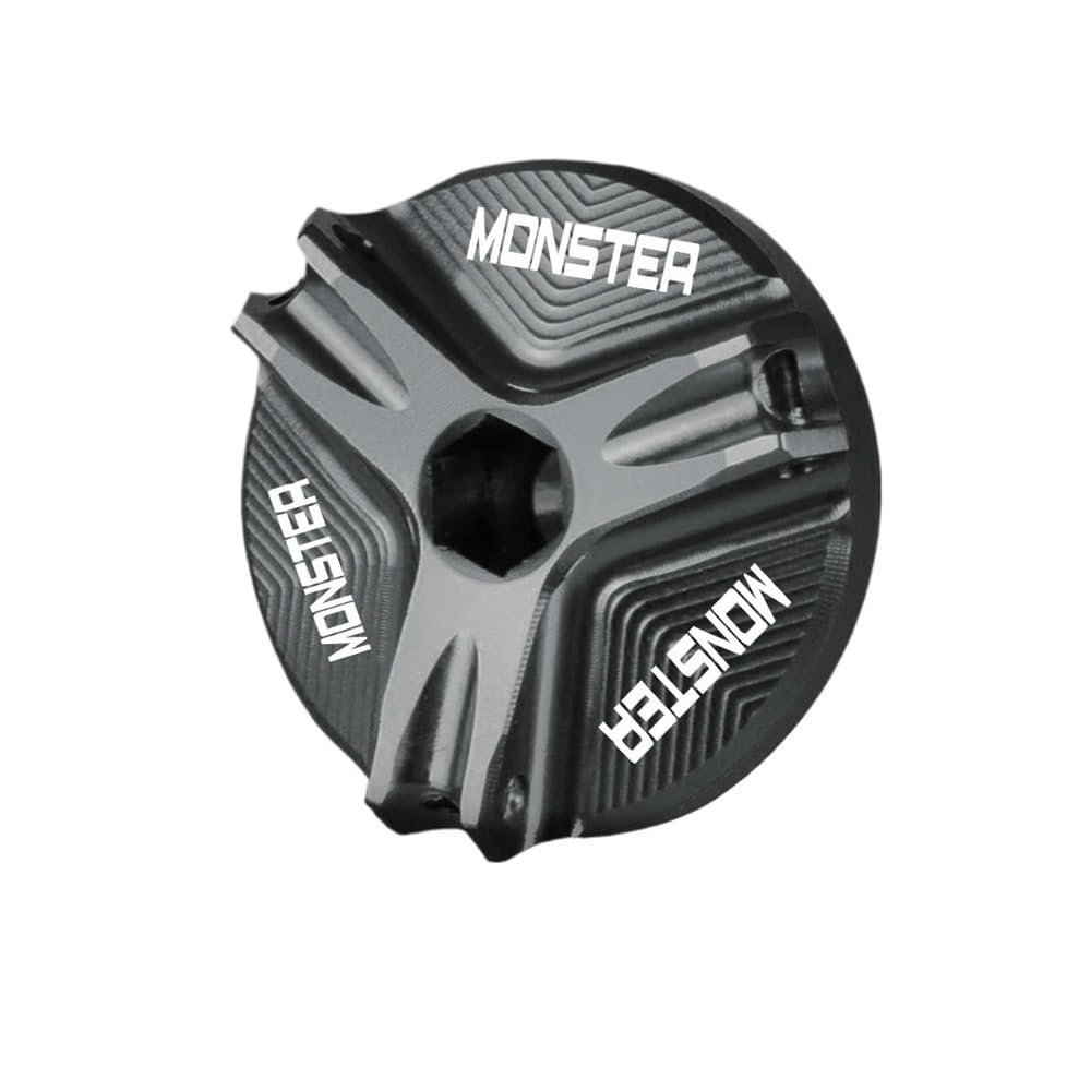 Öleinfülldeckel Motor Für Du&Cati Monster 696 796 821 797 1200 1200s Motorrad Aluminium Motor Öl Tasse Abdeckung Schraube von JSTVCUI