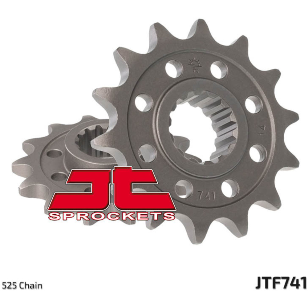 Jt sprockets standard stahlritzel vorne 741 - 525 für ducati 1000monster, 1000multistrada, 1000sssupersport von JT SPROCKETS