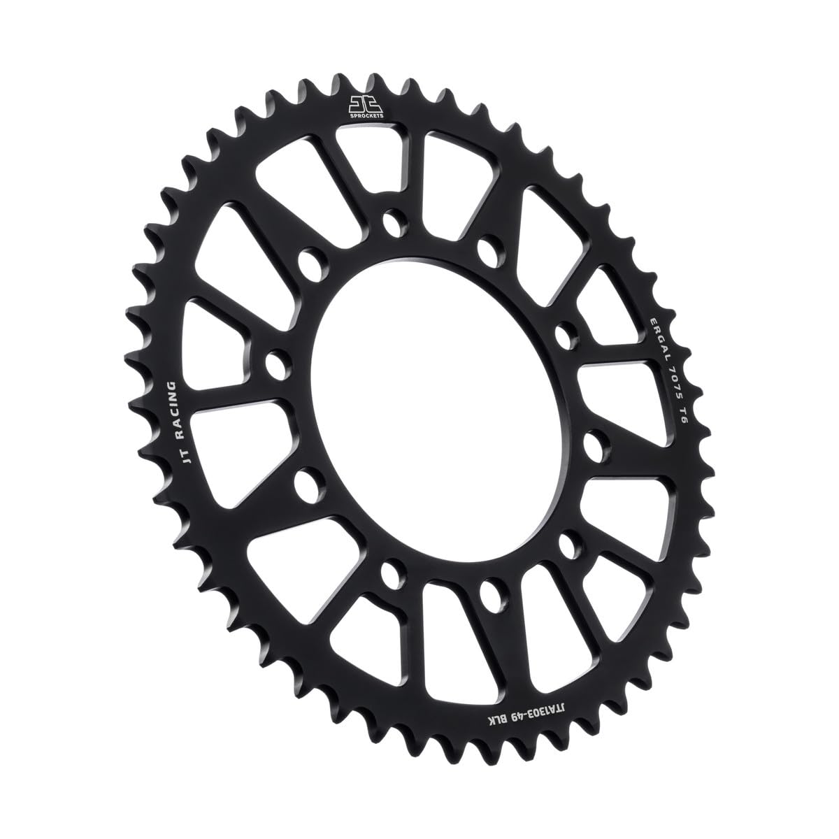 JT ALU-Kettenrad 49Z Teilung 520 Schwarz von JT Sprockets