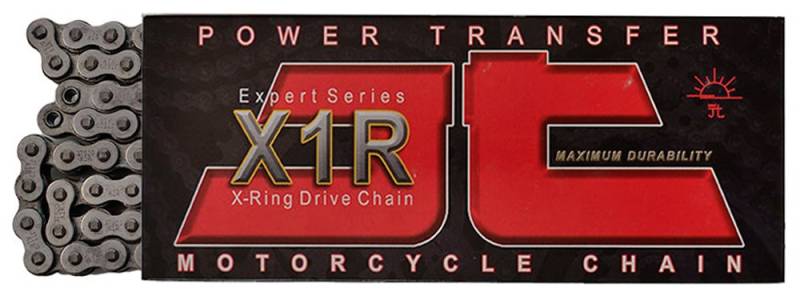 JT Chain JTC530X1R106RL (530 Series) Black Steel 106 Link Heavy Duty X-Ring Chain with Connecting Link von JT Sprockets