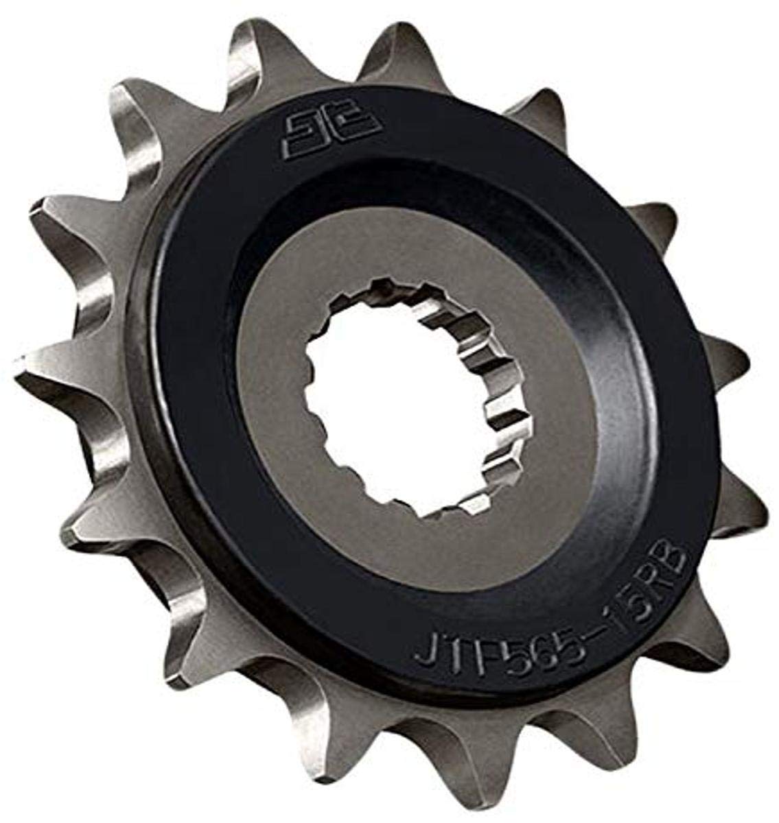 JT Ritzel JTF565.15RB 15 Zähne Gummi gepolsterte vordere Gegenwelle Ritzel, einzeln von JT Sprockets