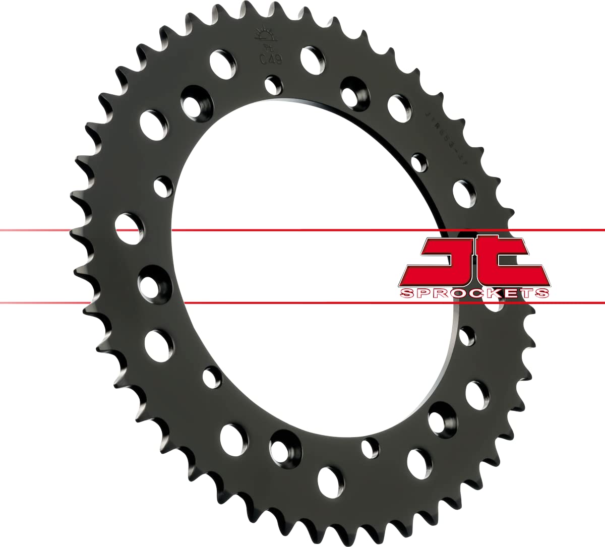 JT Sprockets JTR853.47 47T Steel Rear Sprocket black, 47 Tooth von JT Sprockets