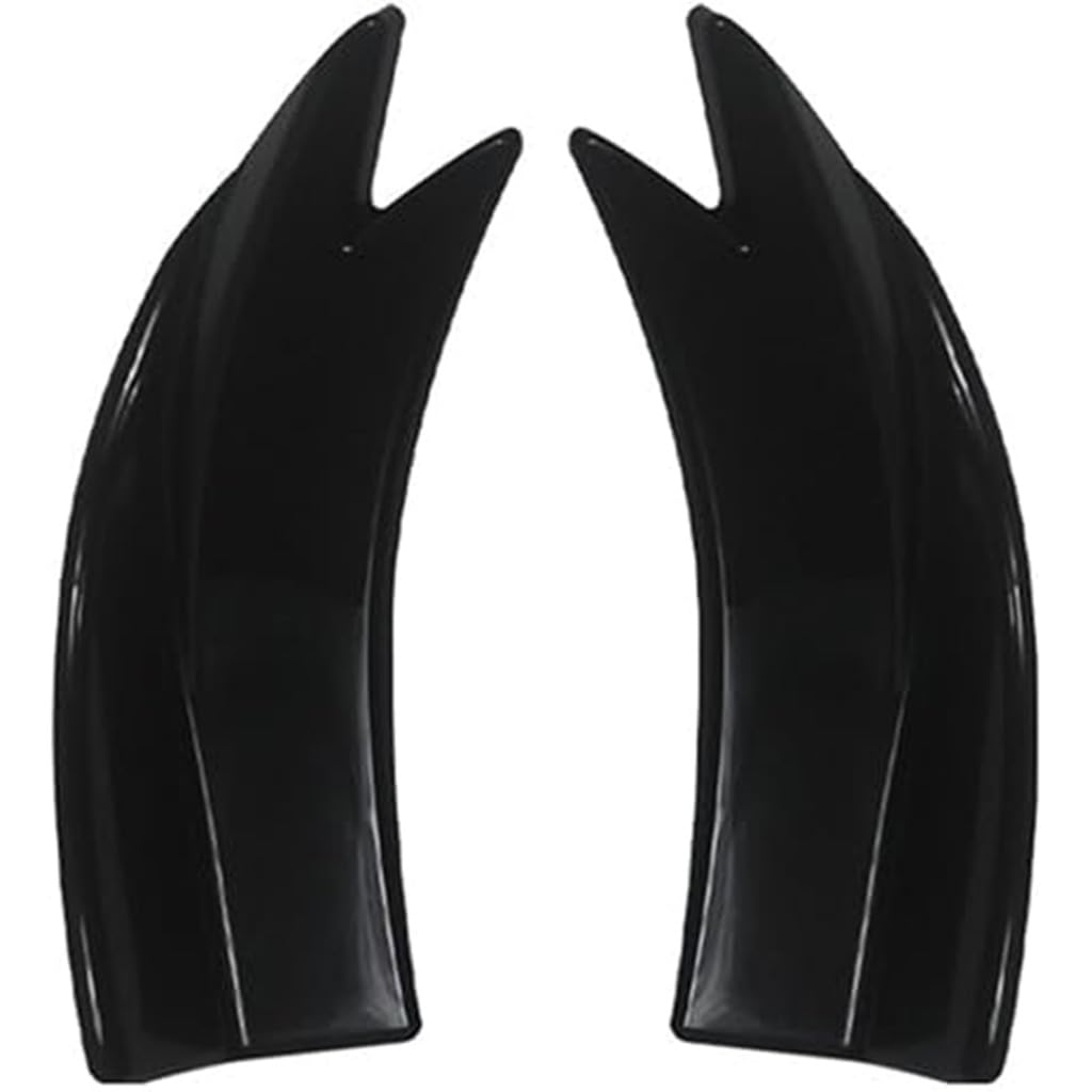 Auto Heckschürze Lippe Diffusor für Accord 2003-2008,Heckdiffusor Stoßstangenschutz Haifischflosse Der Hinteren Stoßstange Diffusor Accessoires,A1-Short Black von JTNDSHDP