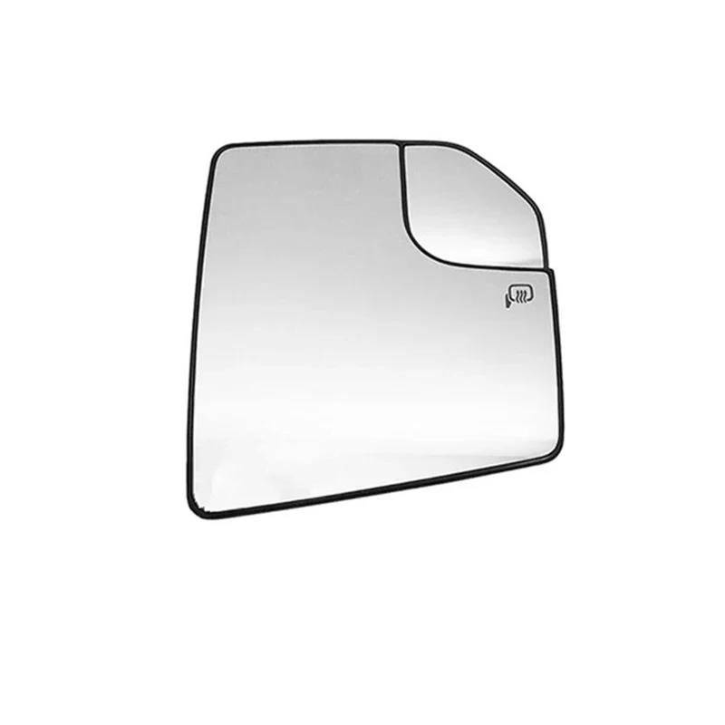 Außenspiegel Für Ford Für F150 2015-2021 Beheizte Auto Seitentür Rückspiegel Glas Trägerplatte Außenspiegel Glas(1Pc Right) von JTWMEU