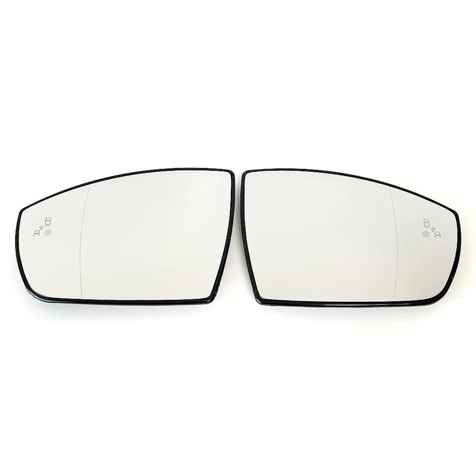 Außenspiegel Für Ford Für Grand C-MAX/ECOSPORT/Galaxy/KUGA/S-MAX Erhitzt Weitwinkel Auto Blind Spot Warnung Spiegel Glas Außenspiegel Glas(Blind Spot L and R) von JTWMEU