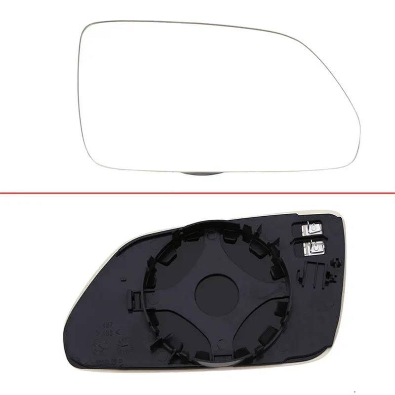 Außenspiegel Für VW Für Skoda 2004-2010 Rückspiegel Auto Seite Tür Beheizte Spiegel Glas Außenspiegel Glas(1 Pc Right) von JTWMEU