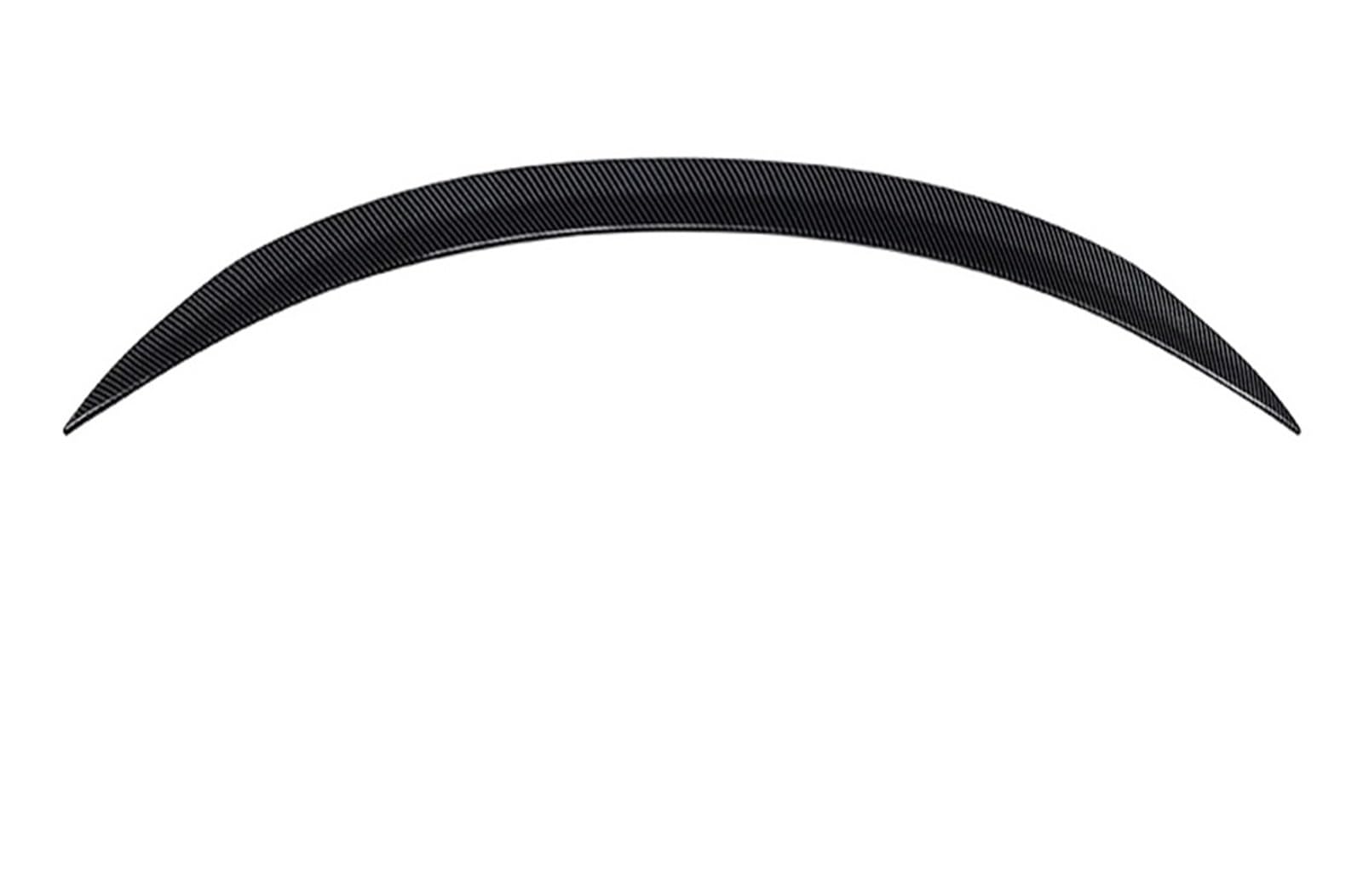 Auto Heckspoiler Für Mercedes-Benz Für C257 Für CLS 260 300 350 450 Für CLS53 Für AMG 2019-2022 Auto Heckklappe Lip Spoiler Trim Wing Auto Heckspoiler Flügellippe(Carbon Fiber Black) von JTWMEU