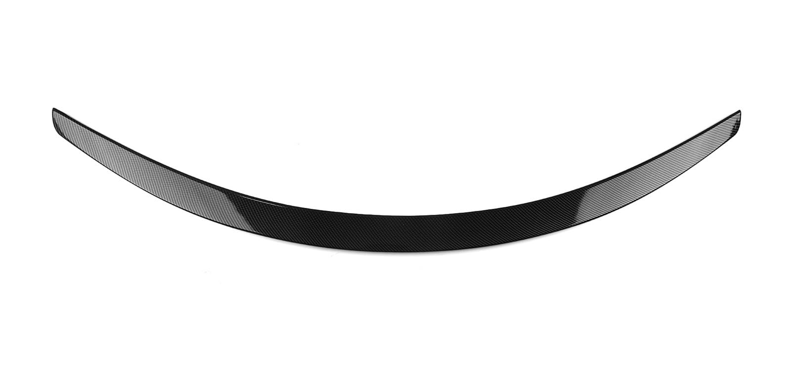 Auto Heckspoiler Für Tesla Für Modell Für S 2012-2022 ABS Auto Heckklappe Splitter Lip Heckklappe Spoiler Flügel Auto Heckspoiler Flügellippe(Carbon Fiber Look) von JTWMEU