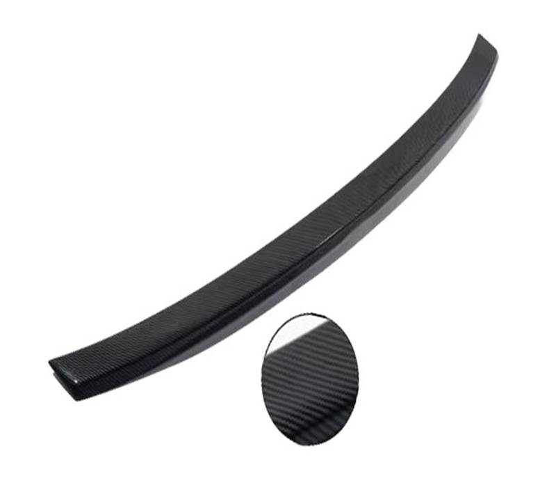 Auto Heckspoiler Für Toyota Für Corolla Limousine 2006-2013 Auto Spoiler Flügel Hinten Stamm Deckel Lip Ducktail Spoiler Auto Heckspoiler Flügellippe(Carbon Fiber Look) von JTWMEU