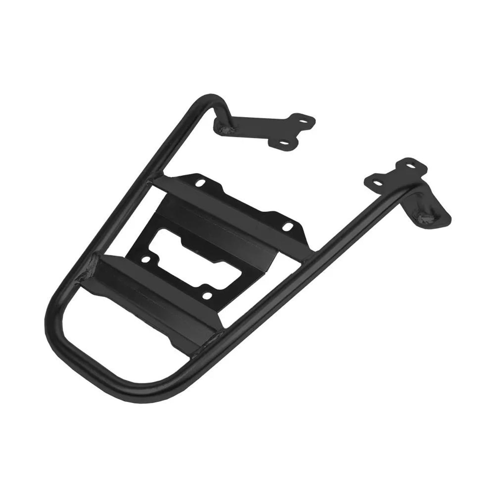 Motorrad Gepäckträger Koffertaschen Gepäckträger Für NX400 NX 400 2023-2024 Motorrad Heckbox Satteltasche Satteltasche Edelstahlhalterung Motorradgepäckträger Hinten(Black Rack) von JTWMEU