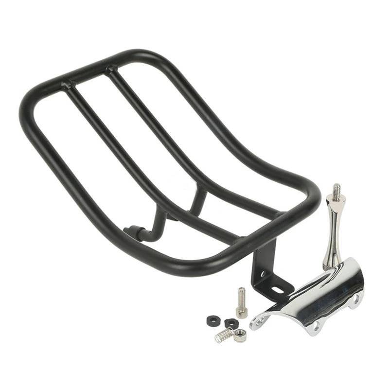 Motorrad Gepäckträger Motorrad Solo Sitz Hinten Fender Gepäck Rack Für Davidson Road King 1997-2008 2007 2006 Schwarz Motorradgepäckträger Hinten von JTWMEU